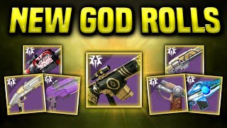 All 11 GOD ROLLS for the NEW Weapons coming in Episode Heresy! 【 Destiny 2 】