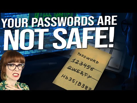You MUST use a password manager!