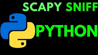 ⚙️ HACKER ÉTHIQUE 🤖 PYTHON cybersécurité des réseaux avec SCAPY et SNIFF