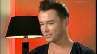 Boyzone - Stephen Gately interviews Olivia Newton John part 1