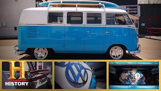 Counting Cars: UNBELIEVABLE CLASSIC '60 VW BUS (Season 9) | History