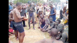 Gbagi Cultural dance at the Nollywood new yam celebration