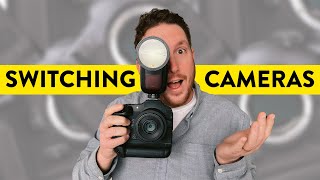 Switching Cameras for Wedding Photography