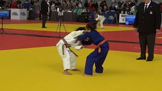 Carmen vs Carolynne International Judo Junior Olympics 2024