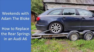 How to Change Rear Springs in an Audi A6