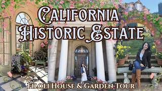 FILOLI HOUSE AND GARDEN TOUR | Historic California Bay Area Estate Tour | Woodside, California
