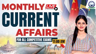 Monthly Current Affairs January 2024 | Most Important Questions | Current Affairs By Gurpreet Ma'am