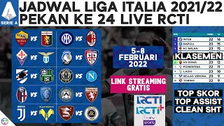 Jadwal Siaran Langsung Liga Italia Live RCTI Pekan 24 Lengkap & Klasemen Serie A | Inter vs AC Milan