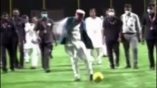 Watch: Chhattisgarh Chief Minister Bhupesh Baghel Shows Off Soccer Skills