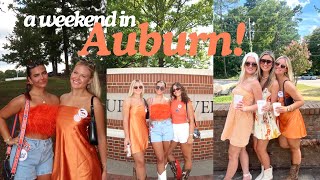 a weekend in AUBURN {football game, friends, tailgating}🐅🧡🏈