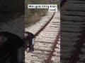 Man gets hit by train (sad) credits  @maple￼crown1 #memes #sad #shorts