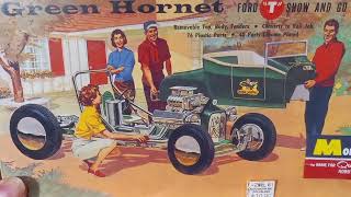 show and tell of vintage monogram model kits..