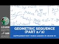 Geometric Sequence - Part 2 (MELC Quarter 1, Week 3 and 4)