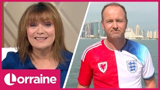 World Cup Clash As England Prepares To Take On Wales! | Lorraine