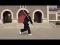 龙门太极拳（杆棒 ）演练者：龙门传人李兴隆