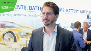 Battery Show Europe 2022, Florian Wiedrich, Miba eMobility GmbH