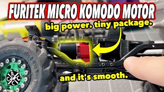 Furitek Micro Komodo Brushless Motor For The SCX24 and other Mini RCs. Big Power In A Tiny Package.