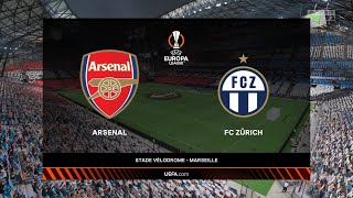 Arsenal vs FC Zürich (03/11/2022) UEFA Europa League FIFA 23
