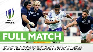 Rugby World Cup 2015: Scotland v Samoa