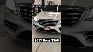 2017 Mercedes-Benz S560.