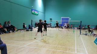 2017 GIYBC U13 BD - Matthew Cheung \u0026 Vincent Potanosa (IRE) vs Daniel Kite \u0026 Adil Khan (WAL)