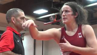 2016 Guelph Open FW69kg Leah Ferguson (Dinos) vs Olivia DiBacco (Brock)