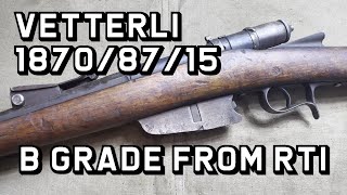 Vetterli 1870/87/15 B Grade From RTI