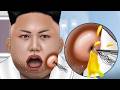 ASMR Facial care for Kim Jong-Un | Skincare Animation | Removal Ingrown Hair, Sebum, Shaving