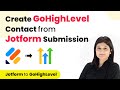 How to Create GoHighLevel Contact from Jotform Submission