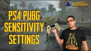 PS4 PUBG SENSITIVITY SETTINGS INFO AND GUIDE!