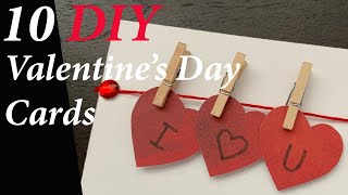 ❤️10 DIY Valentine’s Day Cards ❤️