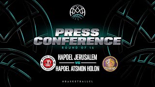 Hapoel Jerusalem v Hapoel Atsmon Holon - Press C. | Basketball Champions League 22/23