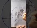 circle scenery drawing landscape villagelife reelsyt