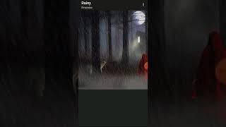 Rain animation using HTML CSS