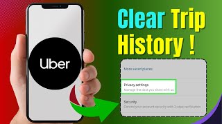 How to Delete Trip History in Uber (2025) – Step-by-Step Guide