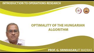 Optimality of the Hungarian algorithm