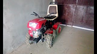 MOTOCULTOR MINI TRACTOR  4X4 LA ARAT FREZAT SEMANAT/ HOME MADE