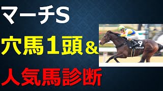 マーチＳ 2020 競馬予想 穴馬1頭と人気馬診断