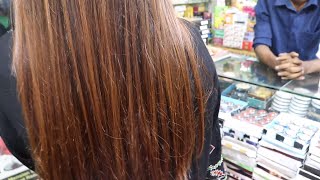 আরজিনাল হেয়ার কালার এর প্রাইস জানুন। hair colour with priceHighlights Hair-Global Highlights