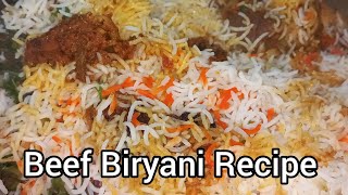 Spicy Beef Biryani Recipe || Quick And Easy Beef Biryani Recipe