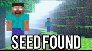 The ORIGINAL HEROBRINE SEED has been found