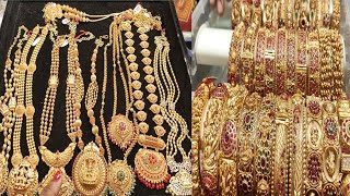 Chickpet Bangalore Wholesale 1Gram Gold Jewellery Collection Resell Value Jewellery Collection