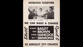 From the Streets to the Ballot Box: Panel on Berkeley Politics 1970-1985