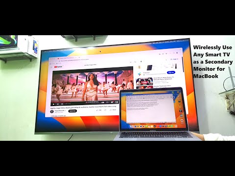 Как использовать любой Smart TV в качестве второго монитора для MacBook (беспроводное подключение)