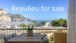 Renovated  apartment for sale in Beaulieu sur mer with sea view terrace.  Price 1 240 000€.