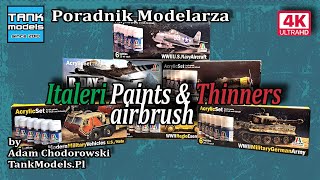 Poradnik Modelarski 30 - #ITALERI ACRYLIC PAINTS - THINNERS \u0026 AIRBRUSH