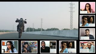 Reactors reaction on bike stunt accident in valimai making video | Ajith Kumar | best reactions