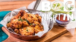 Fried Chicken & Pandan Pancakes Recipe | Big Night In