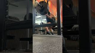 445lbs x 1 HB Squat Raw #explore #gym #squat #motivation #playboicarti