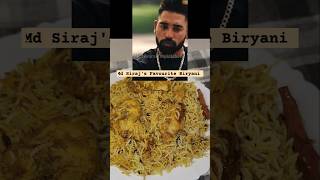 Md Siraj's Favourite Biryani | Hyderabadi Kacchi Dum Biryani Recipe #shortsfeed #ytshorts #biryani